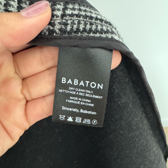 Aritzia Babaton Plaid Coat - Picture 2 of 5